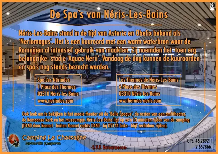 Une piscine et l'accès au ruisseau