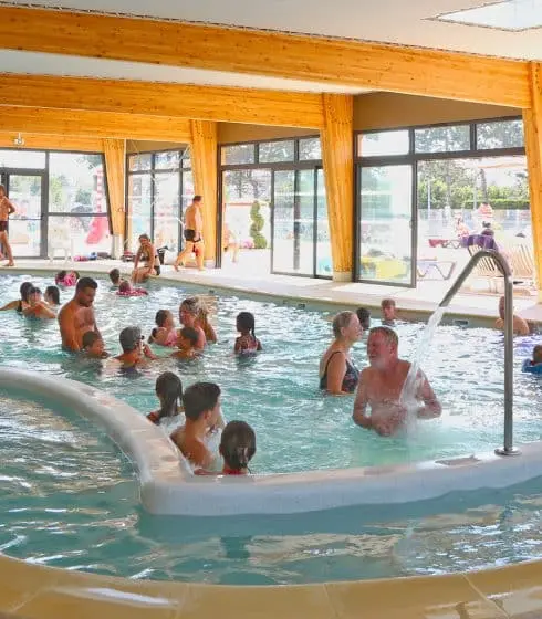 Un espace aquatique chauffé et varié