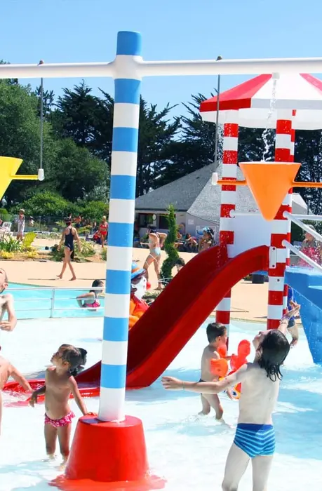 Un espace aquatique chauffé et varié