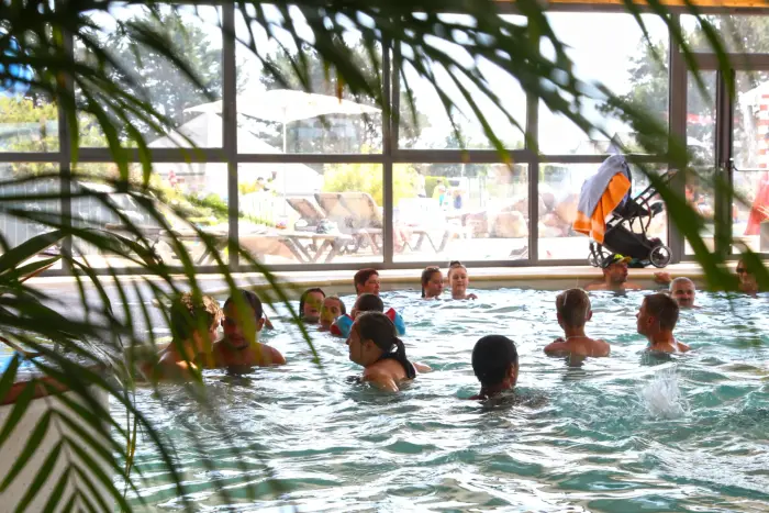 Un espace aquatique chauffé et varié