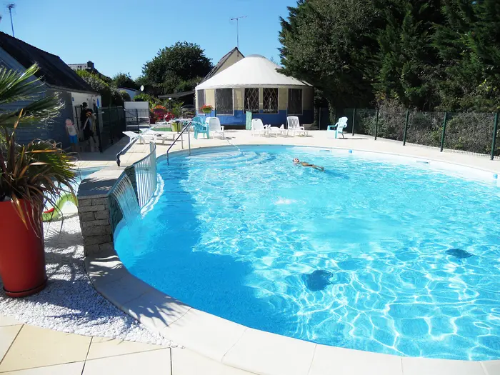 Une piscine chauffée pour l'été