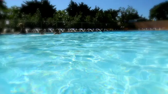 Une piscine chauffée pour l'été