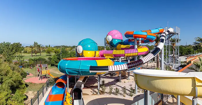 Un grand parc aquatique pour varier les bains