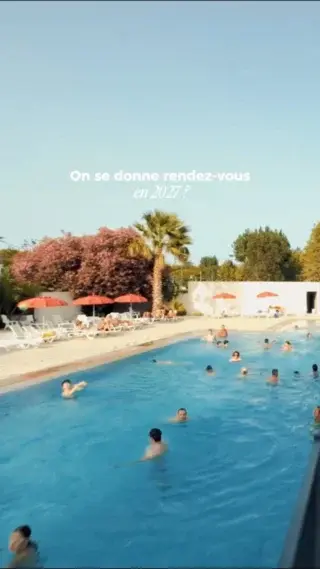 Une baignade simple entre débordement et soleil