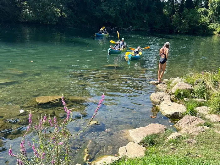 La Cèze comme piscine naturelle