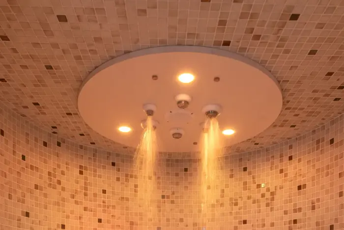 Un parc aquatique chauffé très complet