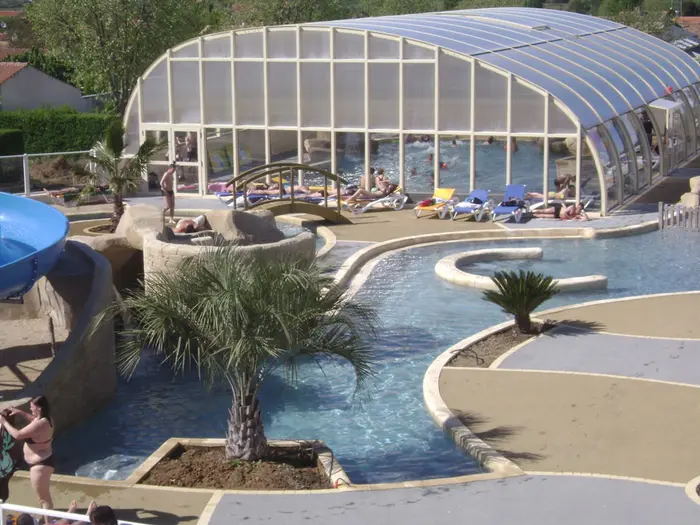 Un parc aquatique chauffé et varié