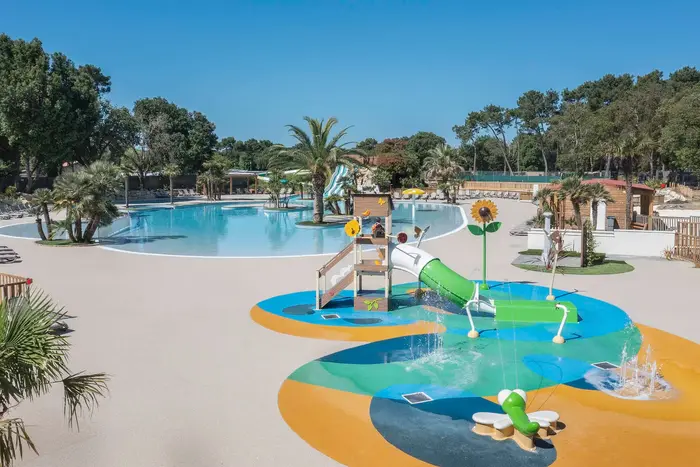 Lagon tropical et baignade chauffée