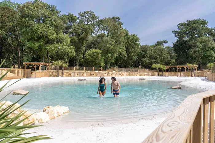 Lagon tropical et baignade chauffée
