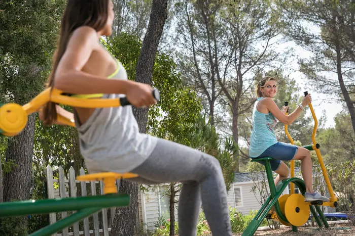 Un parc aquatique chauffé très complet