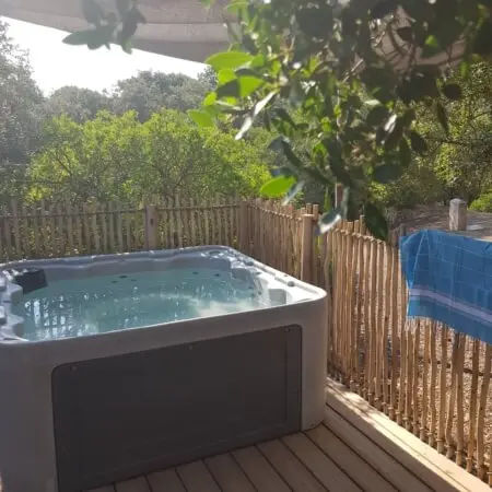 Deux bassins et un lagon-plage