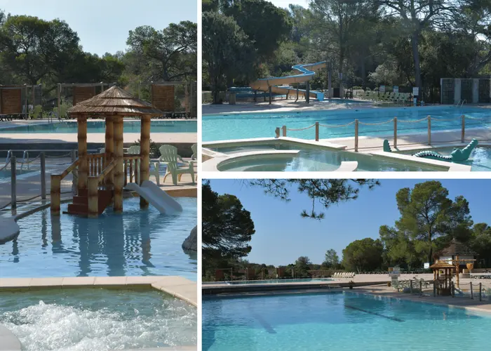 Deux bassins et un lagon-plage