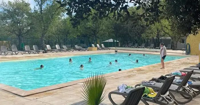 Une baignade chauffée au cœur du domaine