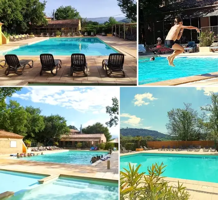 Une baignade chauffée au cœur du domaine