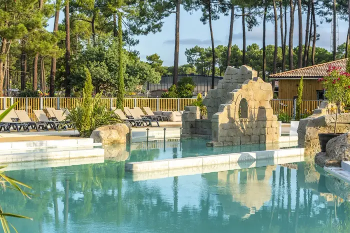 Un parc aquatique chauffé très complet