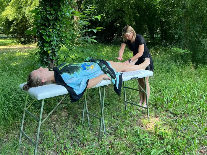Des massages au bord de l’eau