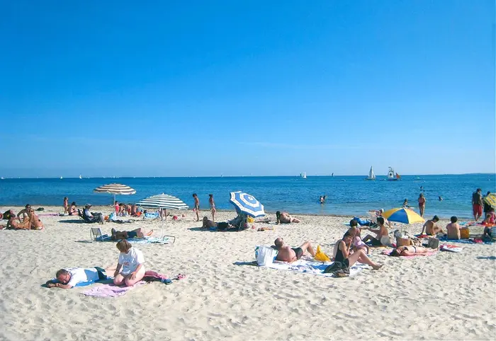La plage de Kerleven tout près