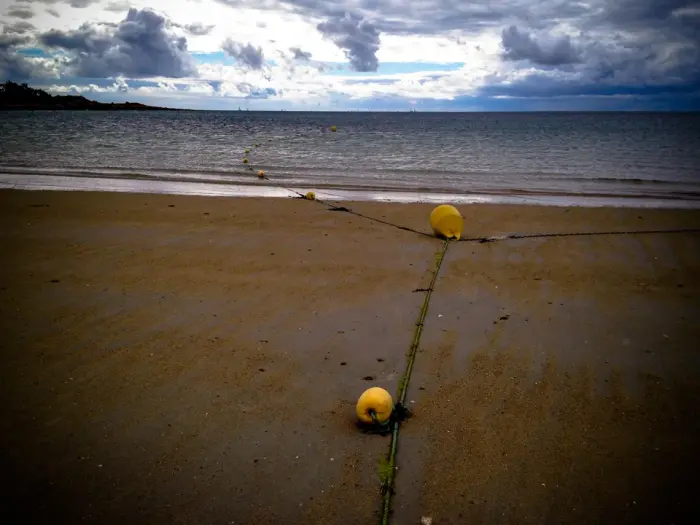 Une plage proche du camping
