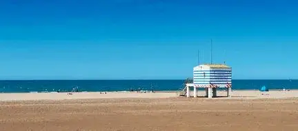 La plage de Valras tout près