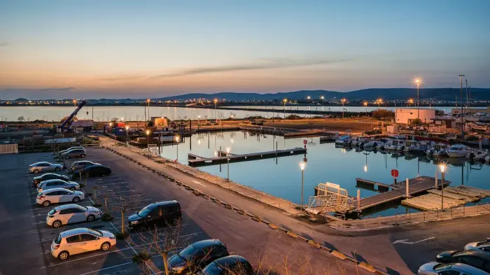 La plage tout près du camping
