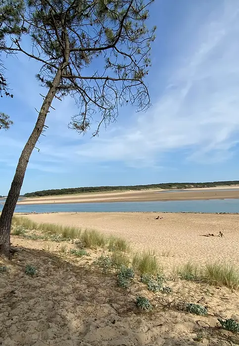 La plage du Veillon tout près