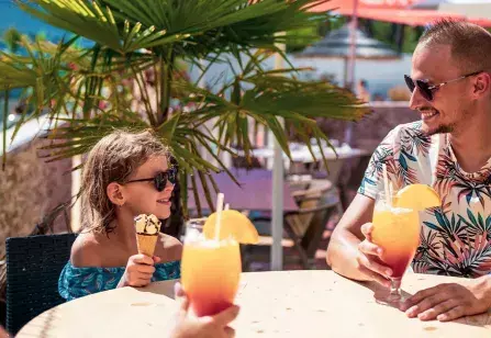 Repas sur place et pause snack
