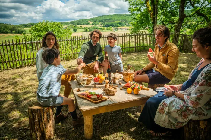 Repas sur place et pauses gourmandes