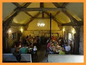 Un restaurant directement sur place