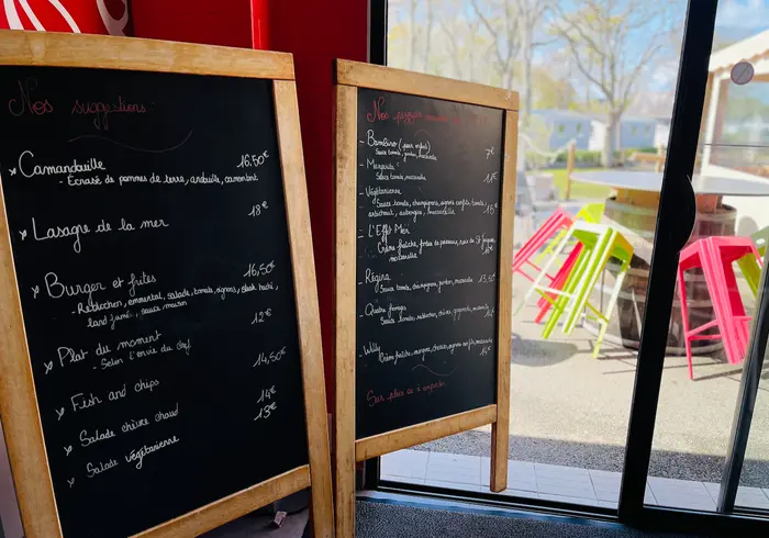 Des repas et courses sur place