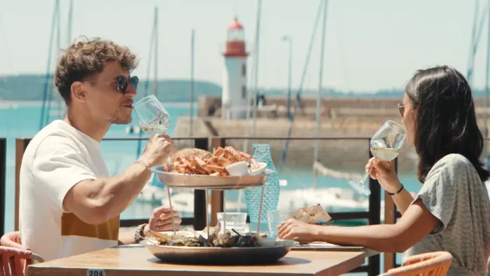 Des pauses gourmandes face à la mer