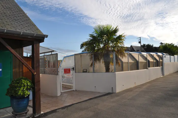 Un bar et un barbecue collectif