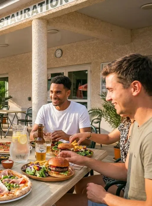 Une table conviviale au cœur du domaine
