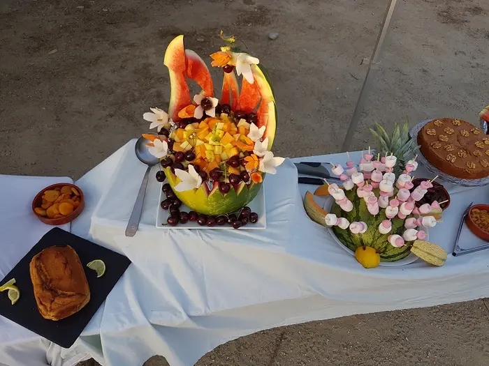 Des repas sur place au fil du séjour