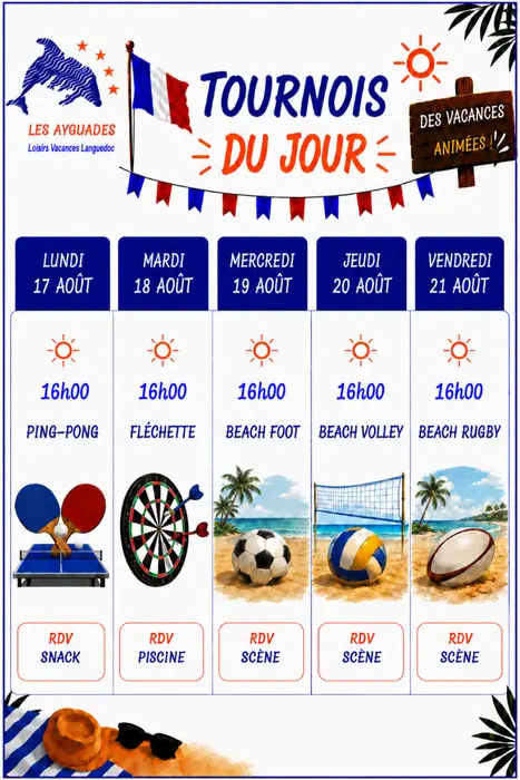 Des repas sur place à tout moment