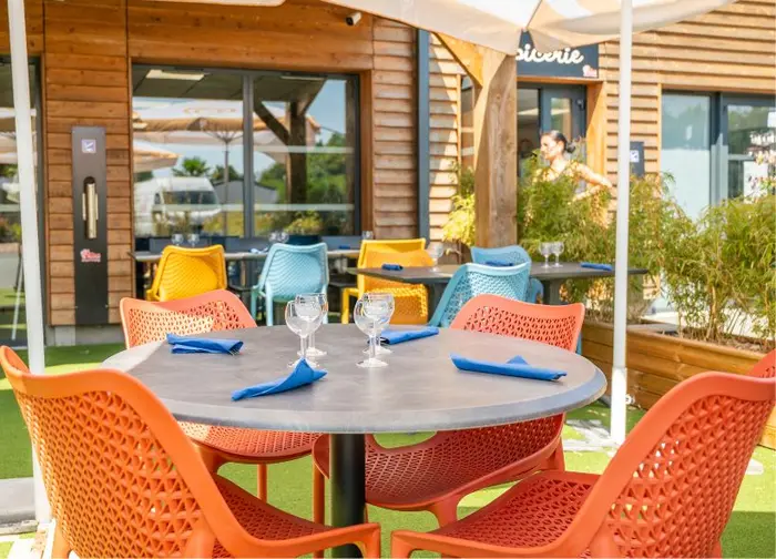 Manger sur place sans contrainte
