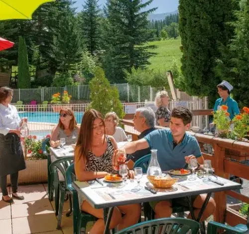 Des repas sur place au quotidien