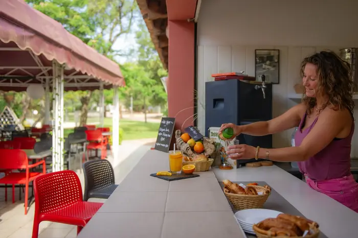 Des repas sur place au quotidien