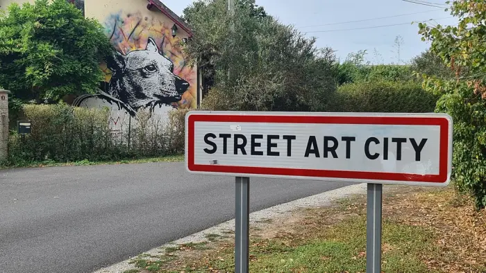 Street art à Lurcy-Levis