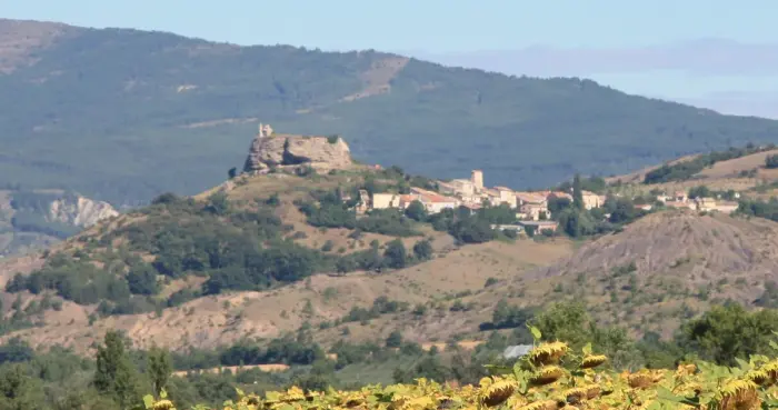 Ruines du château de Mison