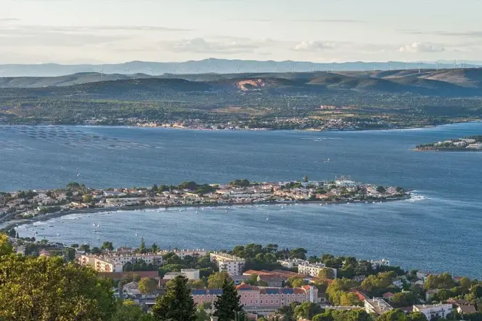 Marseillan, étang et Canal du Midi