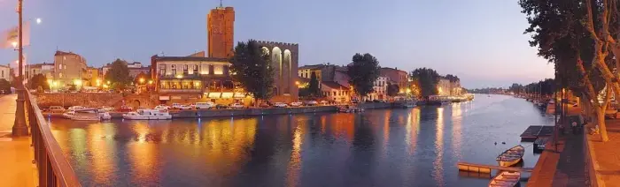 Vias, Agde et Canal du Midi