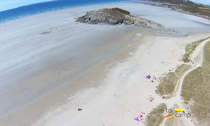 Camping - Plonévez-Porzay - Bretagne - La Plage de Treguer