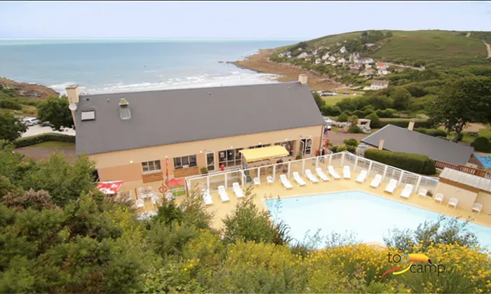 Camping - Maupertus-sur-Mer - Basse-Normandie - L'Anse du Brick
