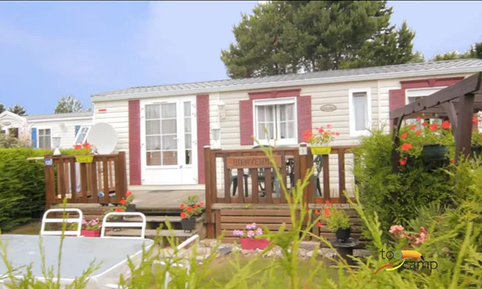Camping - Bernières-sur-Mer - Basse-Normandie - Le Havre de Bernières