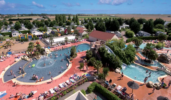 Camping - Saint-Aubin-sur-Mer - Basse-Normandie - La Côte de Nacre