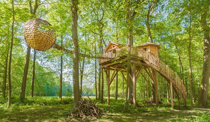 Camping - Raray - Picardie - Domaine les Grands Chênes