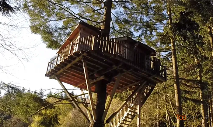 Camping - Saint-Julien-Labrousse - Rhône-Alpes - Les Cabanes de Labrousse
