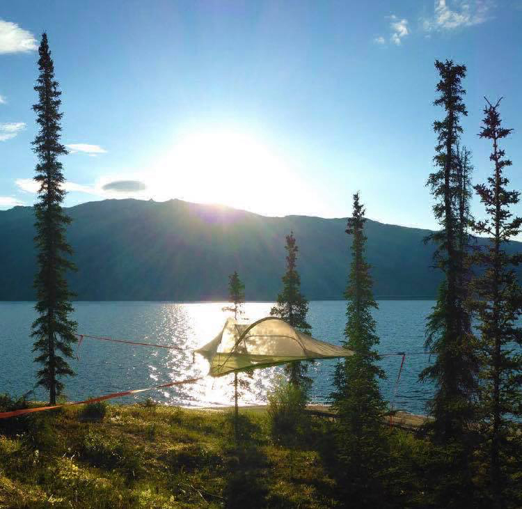 La tente à suspendre