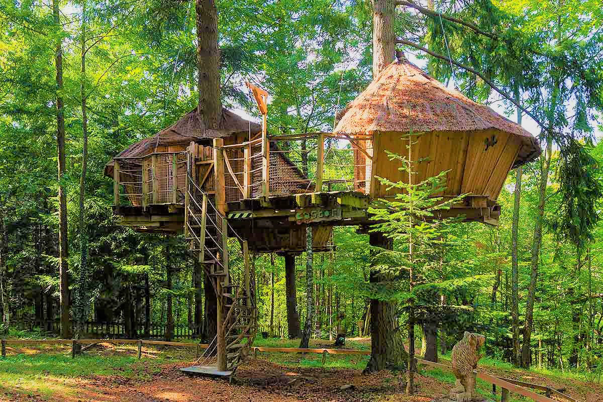 Ardèche en famille - Cabanes de Labrousse