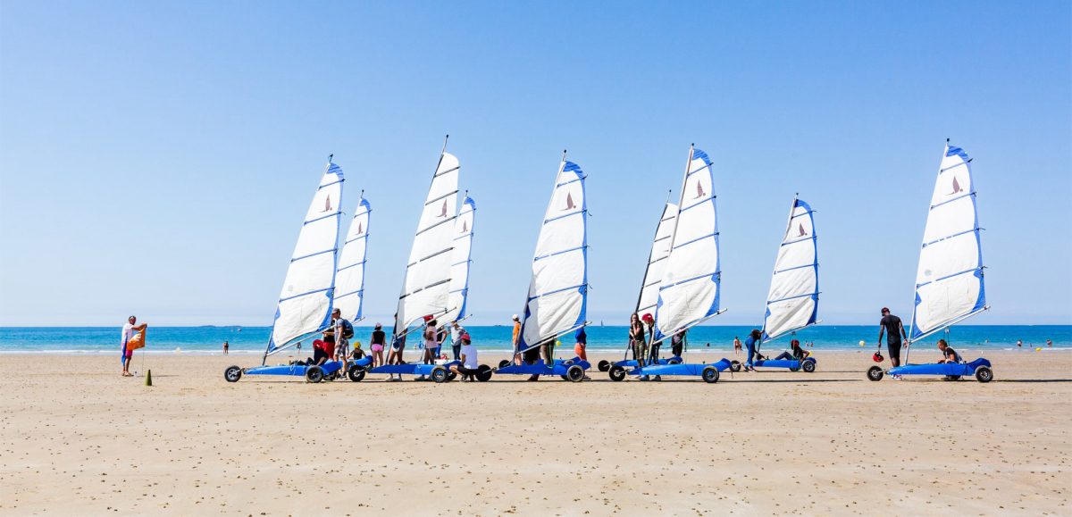 Les meilleurs campings pour faire du char à voile